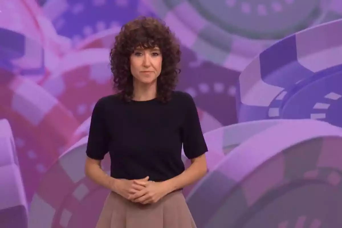 Captura de Agnès Marqués presentando Planta Baixa en TV3