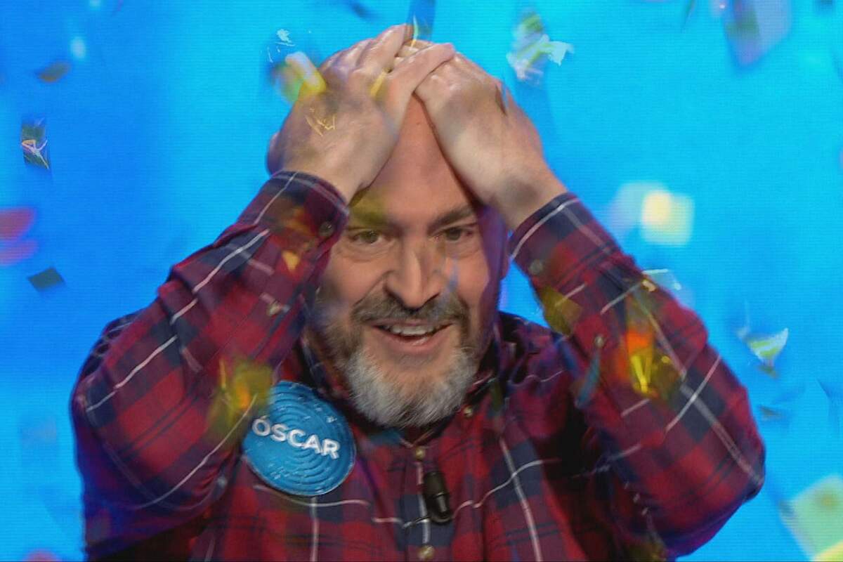 Captura de Óscar como ganador del bote de Pasapalabra en Antena 3