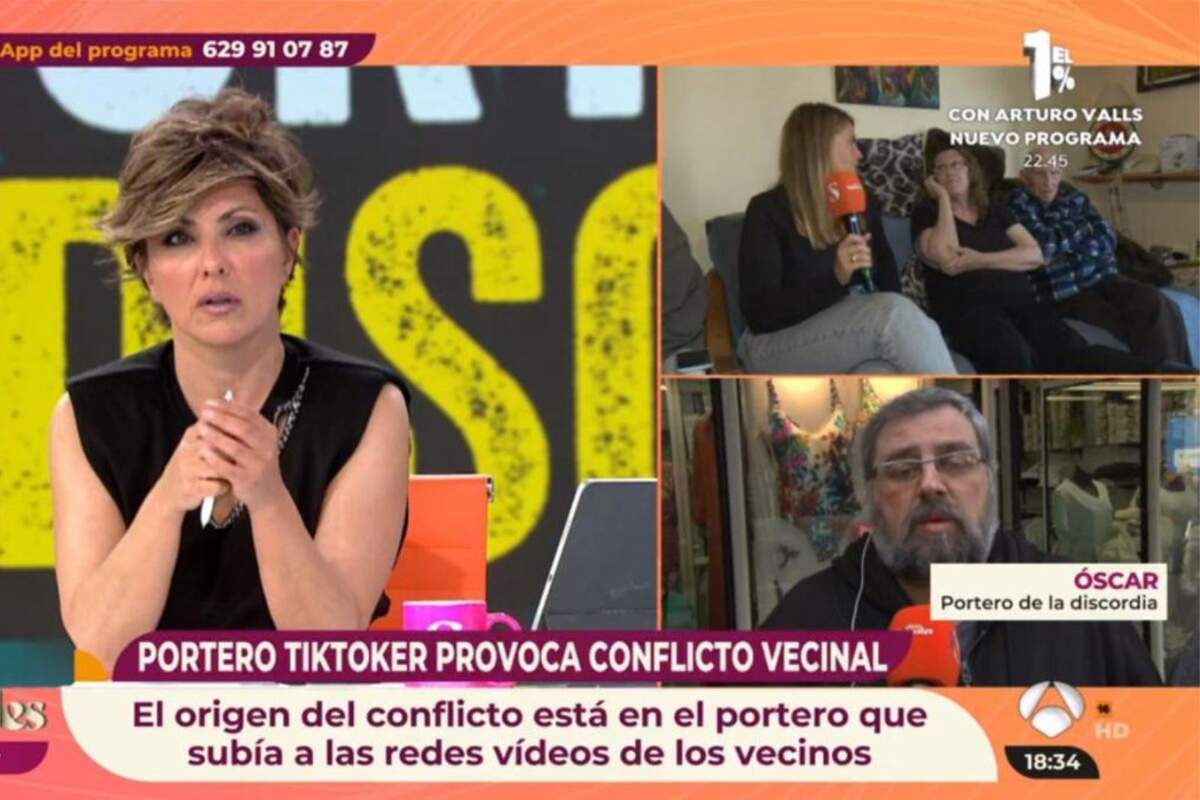 Captura de Sonsoles Ónega hablando con un polémico invitado en Y ahora Sonsoles de Antena 3