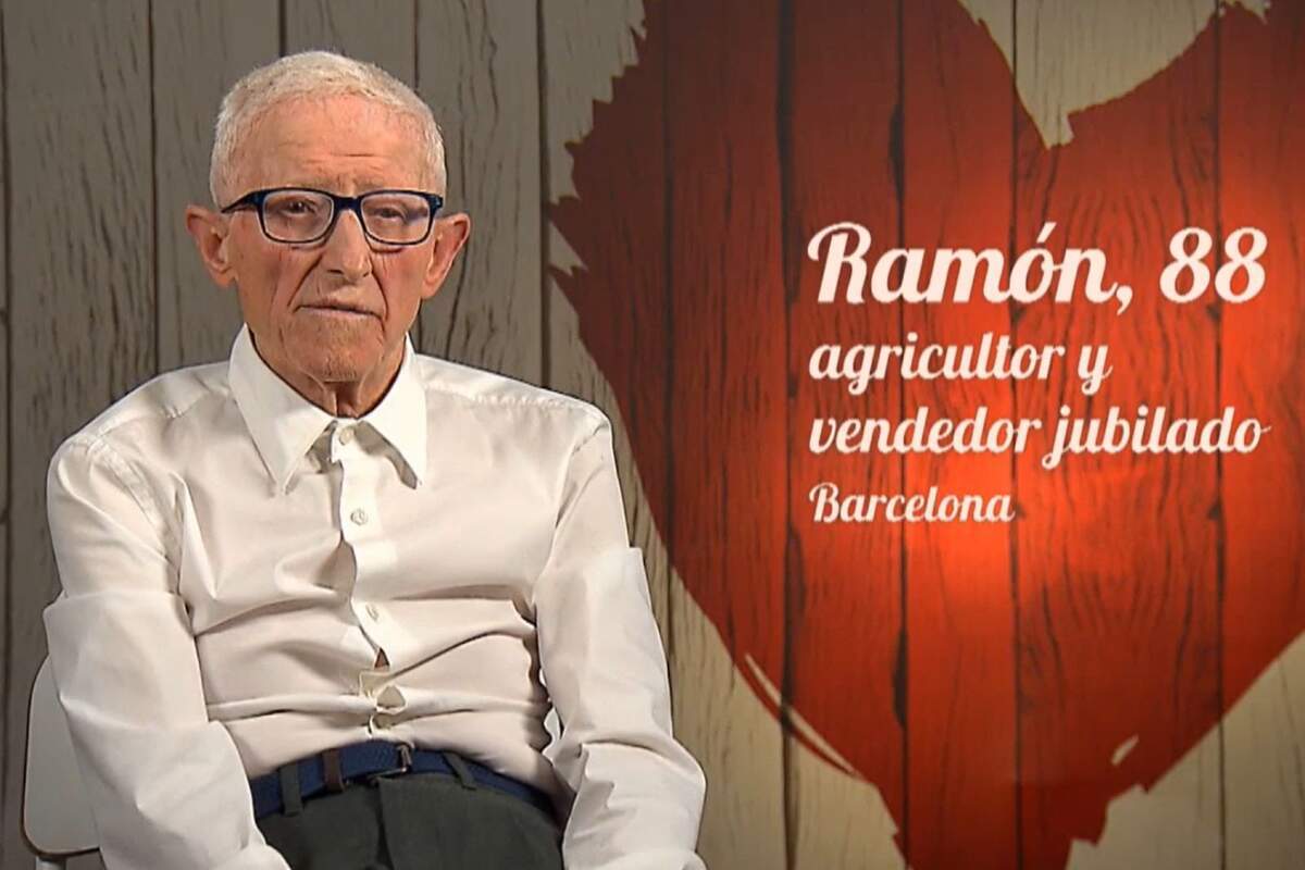 Ramón, un soltero de 88 años de First Dates